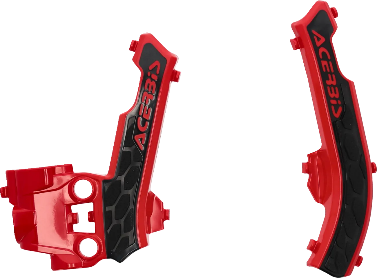 ACERBIS X-Grip Frame Guards - Red/Black 2979611018