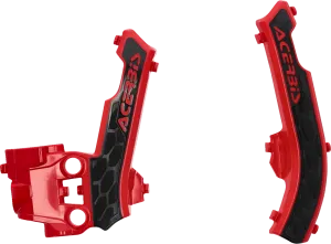 ACERBIS X-Grip Frame Guards - Red/Black 2979611018