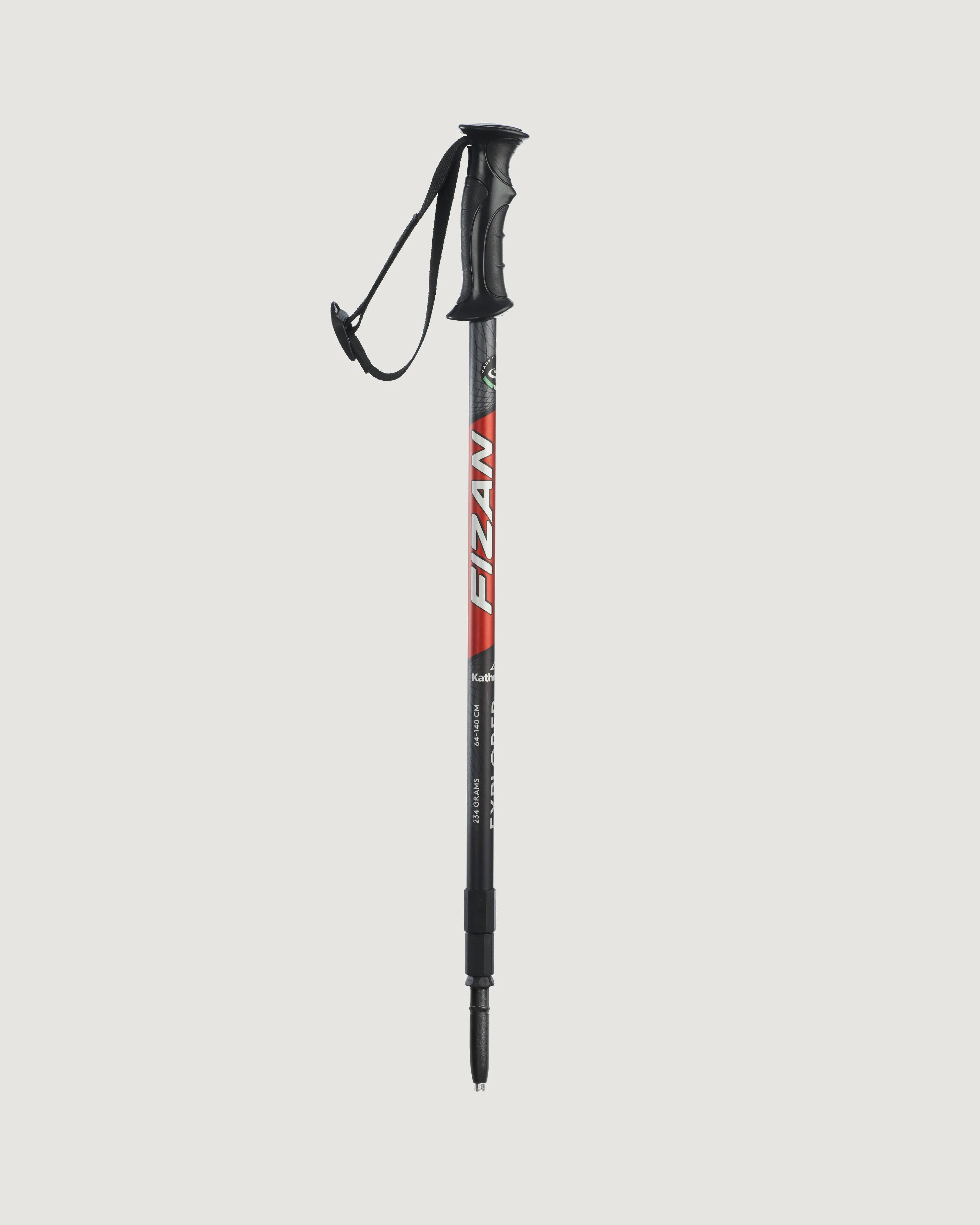 Fizan Explorer Pole Single - Black/Red