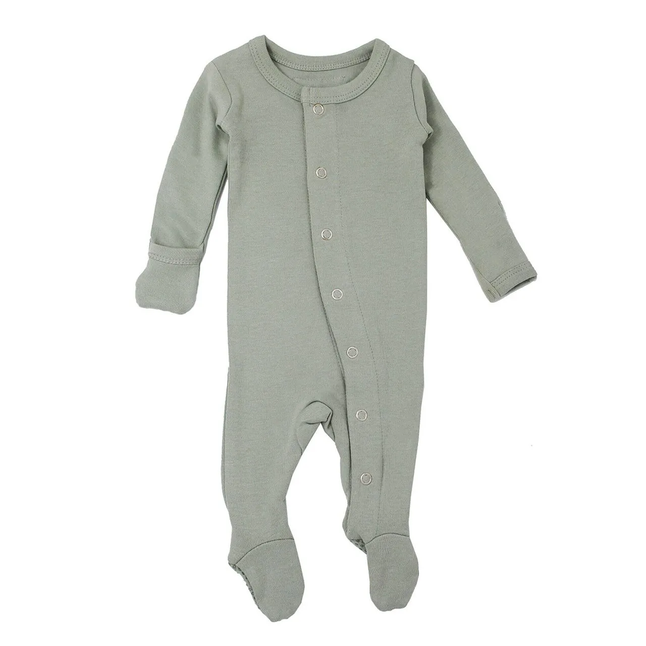 L'oved Baby Organic Footie - Seafoam