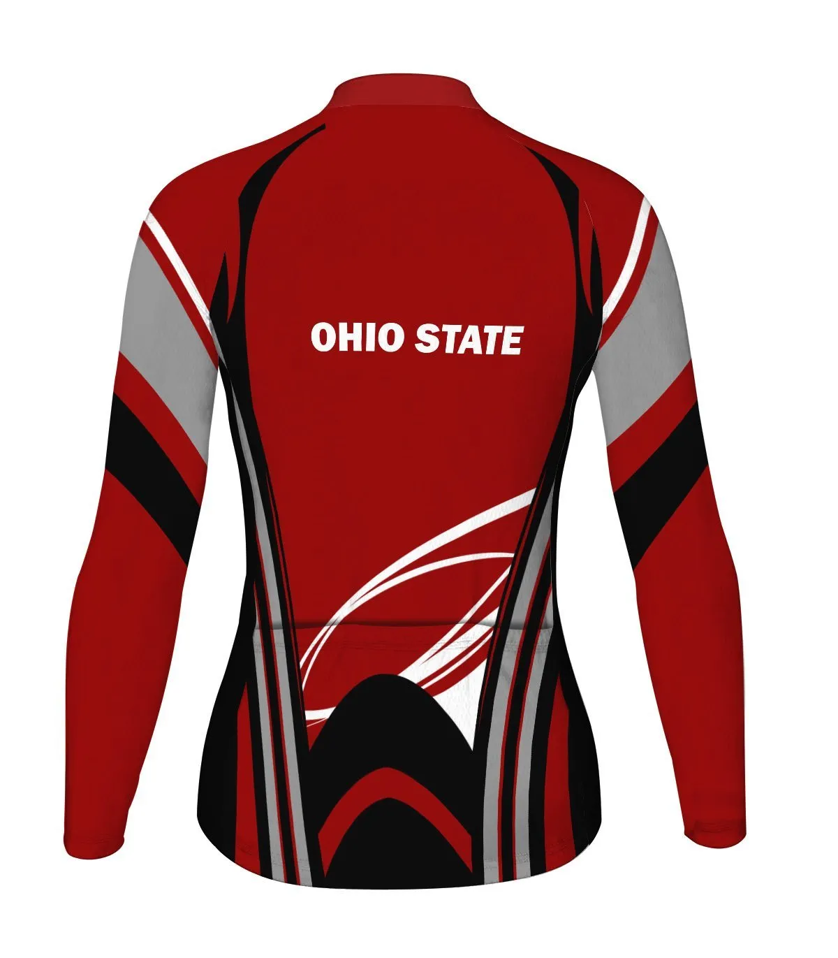 Ohio State Long Sleeve Cycling Jersey for Women