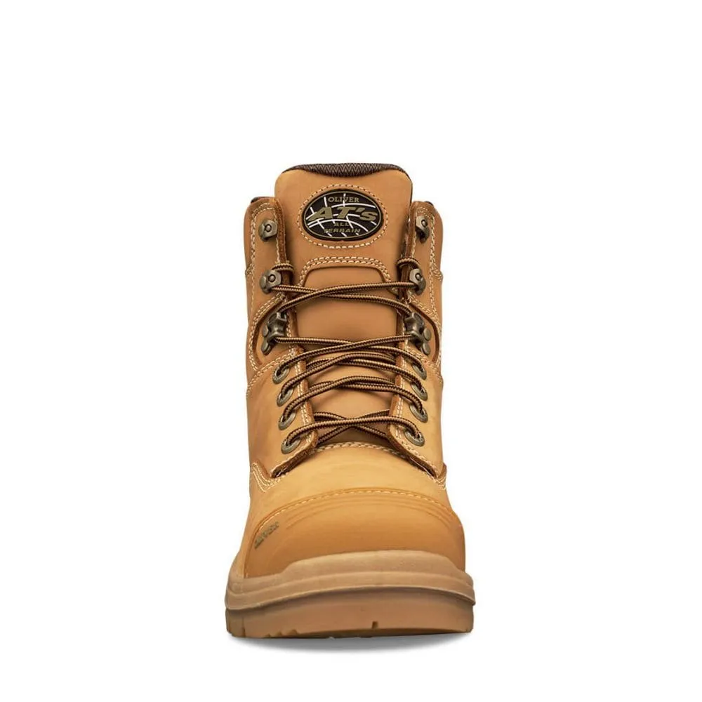 Oliver 55-332 Lace Up Mid Cut Boot Scuff