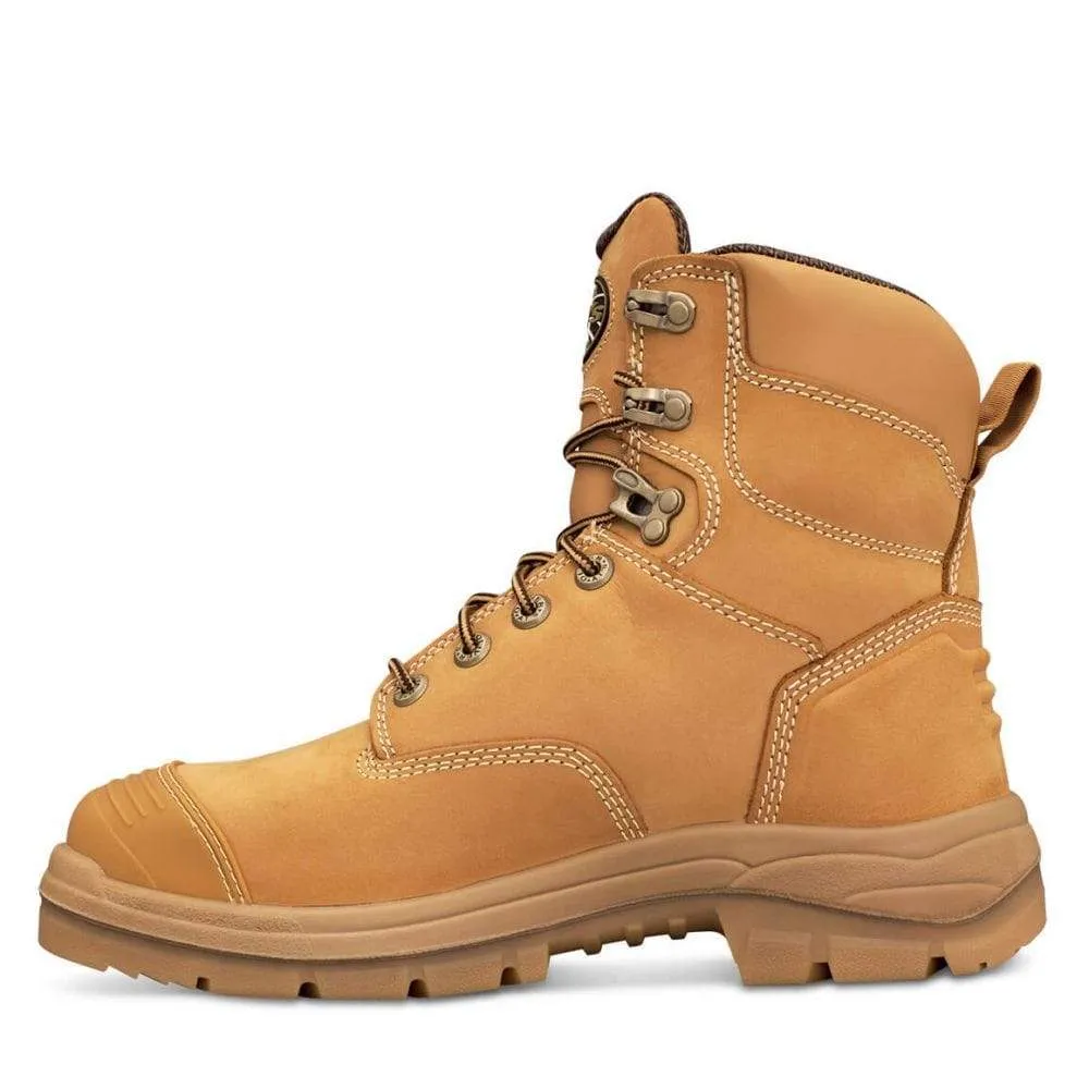 Oliver 55-332 Lace Up Mid Cut Boot Scuff