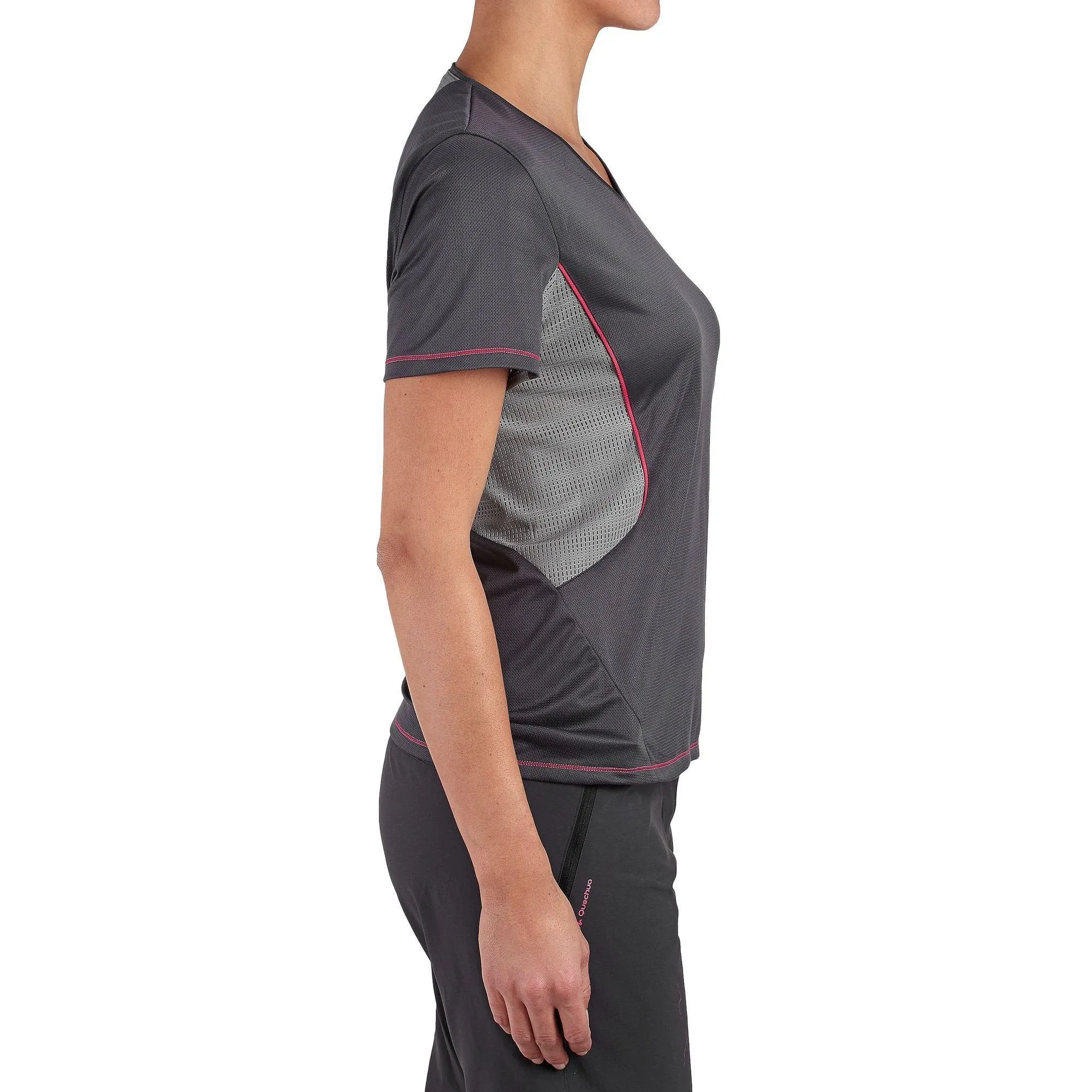 Women's Short-sleeved Shirt Forclaz 100