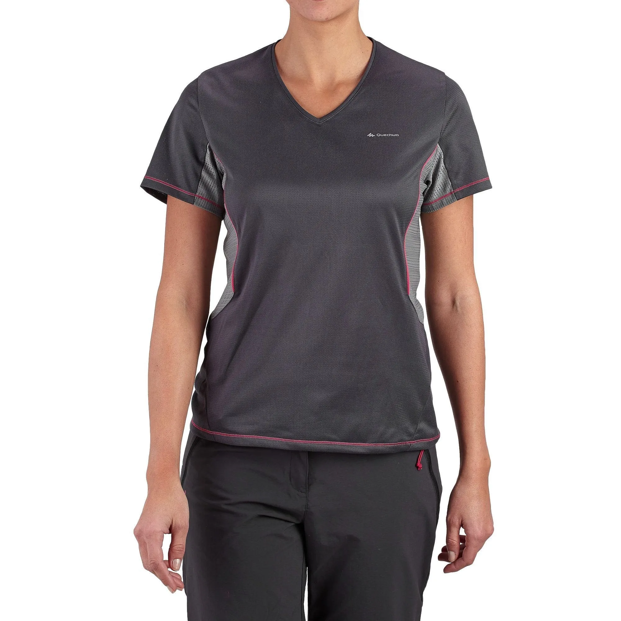 Women's Short-sleeved Shirt Forclaz 100