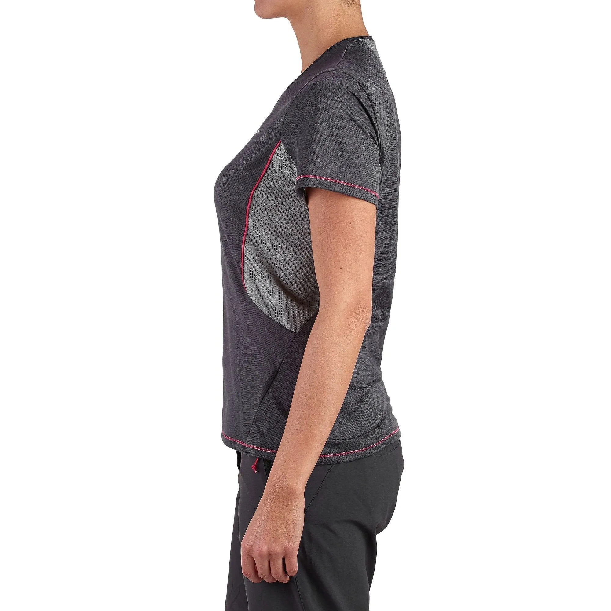 Women's Short-sleeved Shirt Forclaz 100