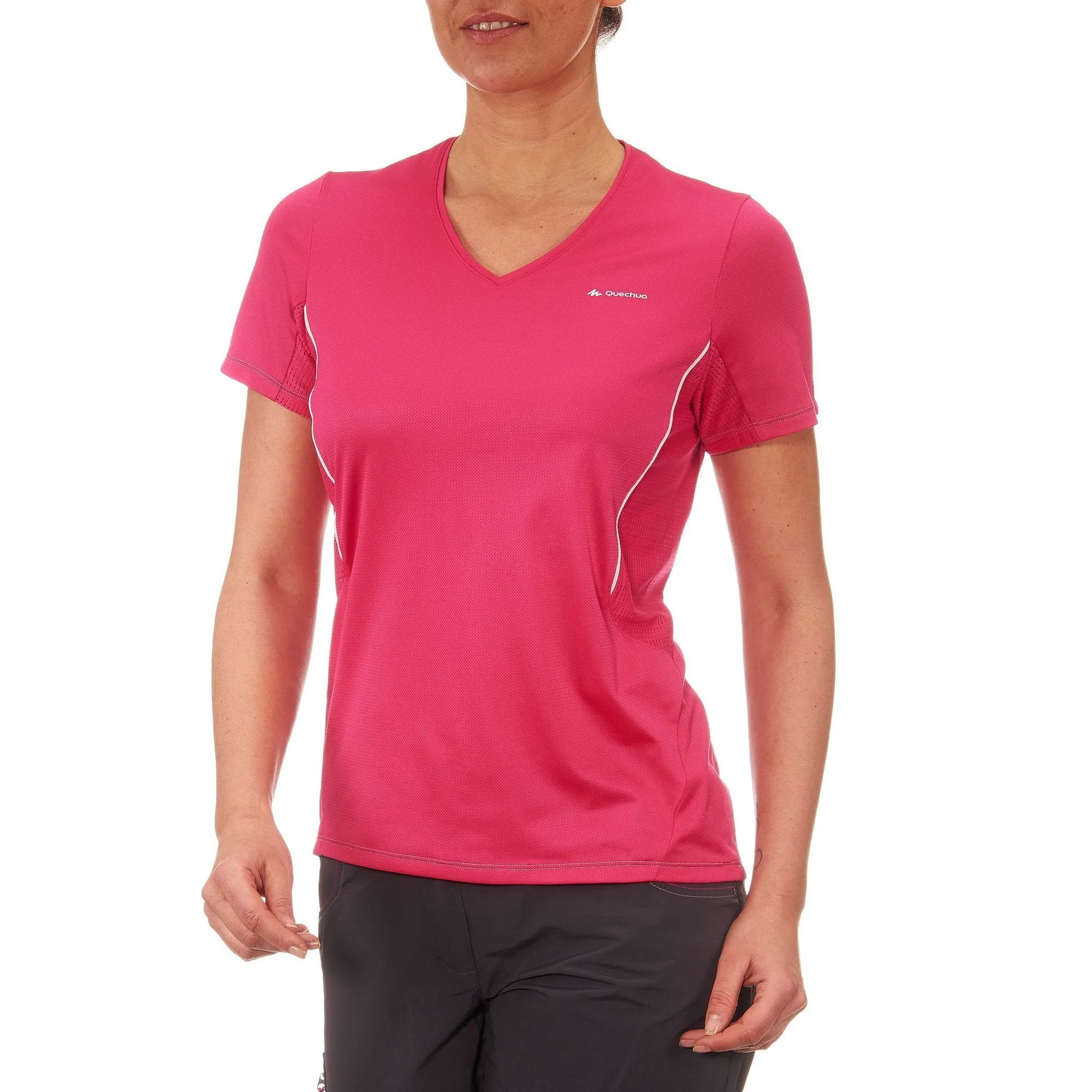 Women's Short-sleeved Shirt Forclaz 100