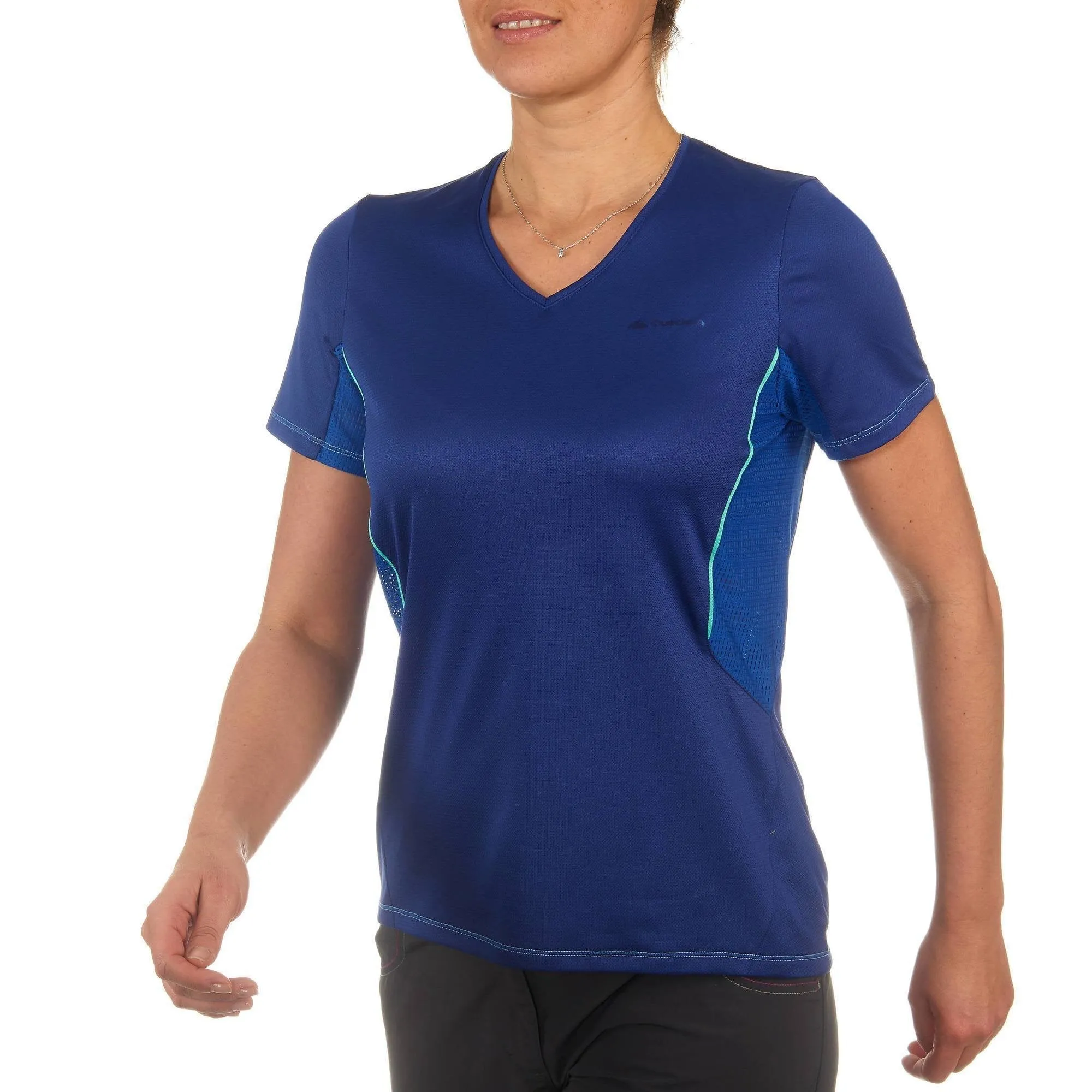 Women's Short-sleeved Shirt Forclaz 100