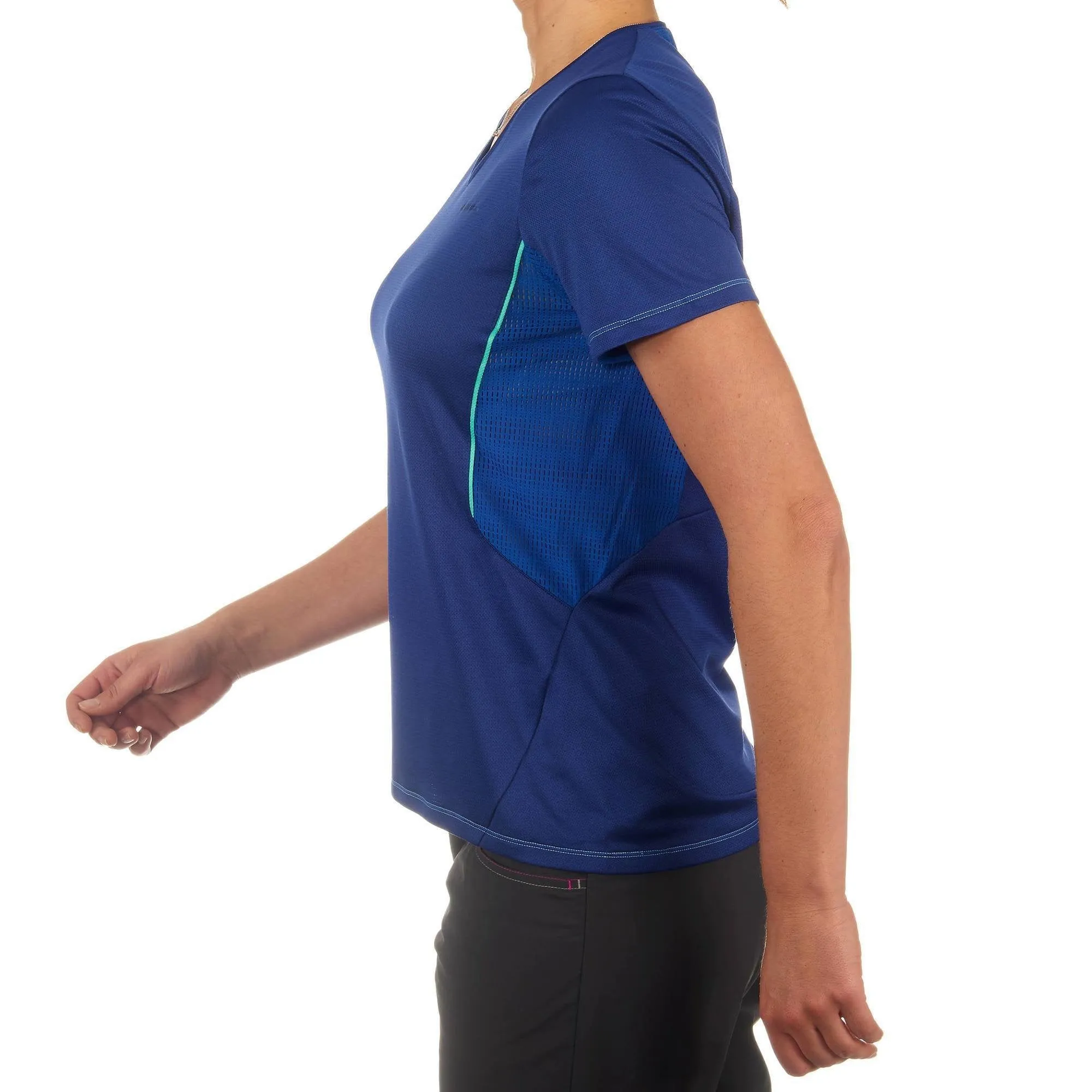 Women's Short-sleeved Shirt Forclaz 100