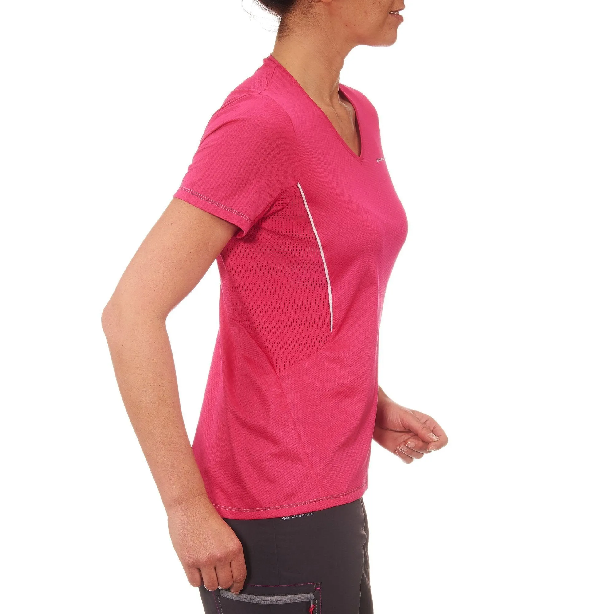 Women's Short-sleeved Shirt Forclaz 100
