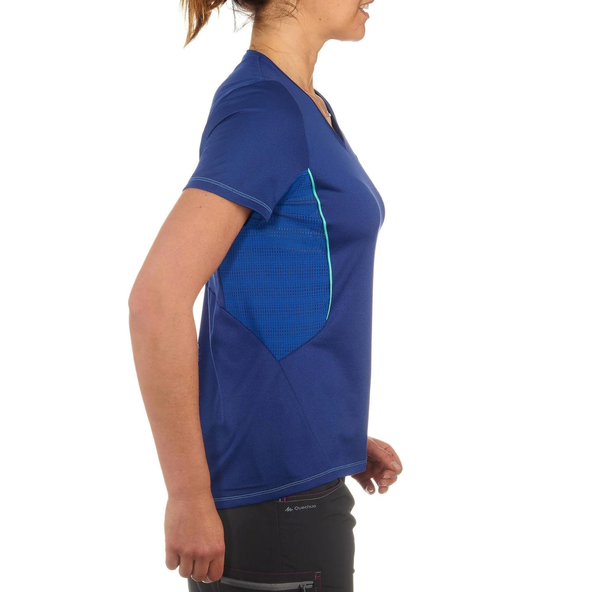 Women's Short-sleeved Shirt Forclaz 100