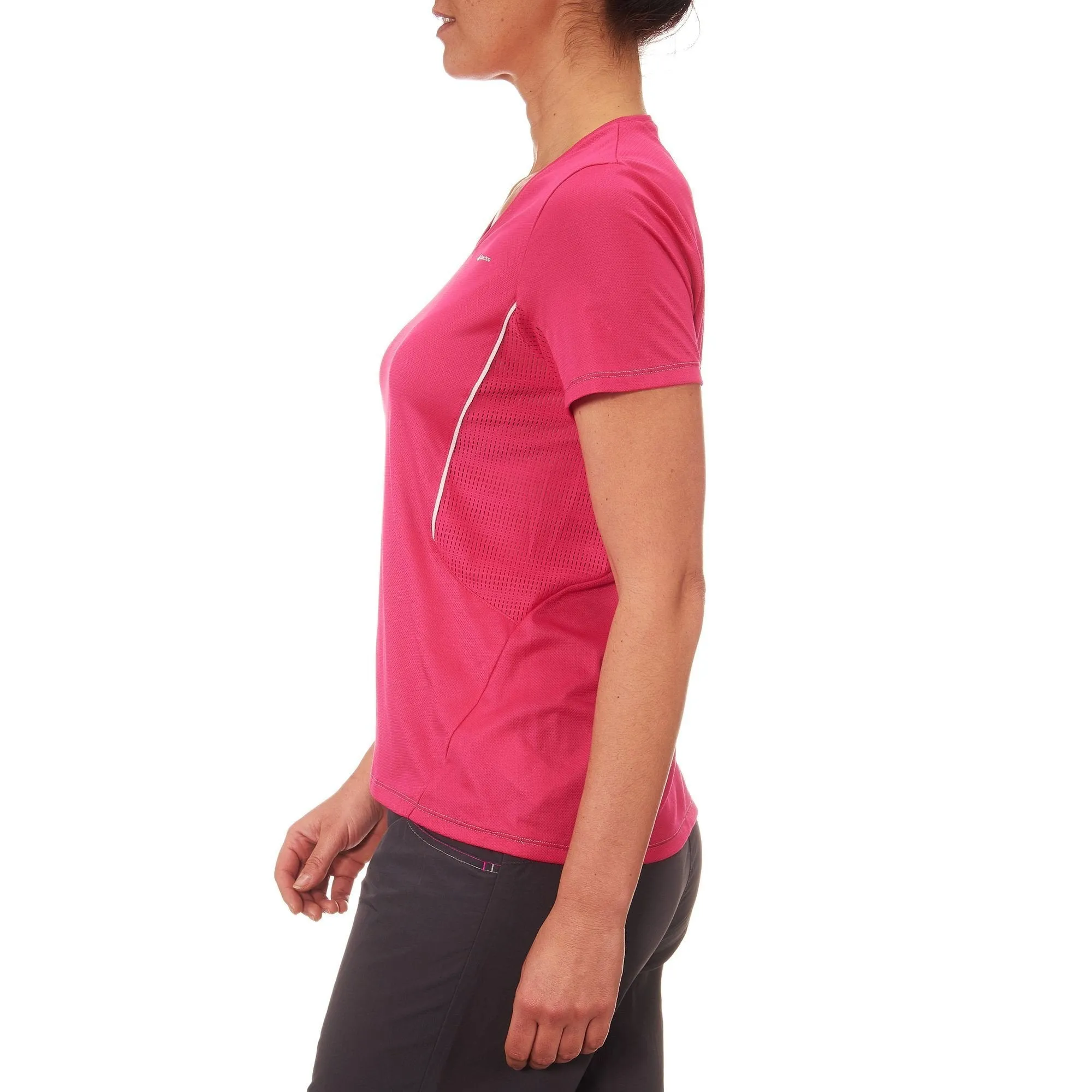 Women's Short-sleeved Shirt Forclaz 100